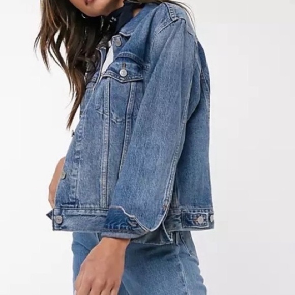 Levi's Denim Trucker Jacket VINTAGE Woman’s size small - Picture 9 of 9